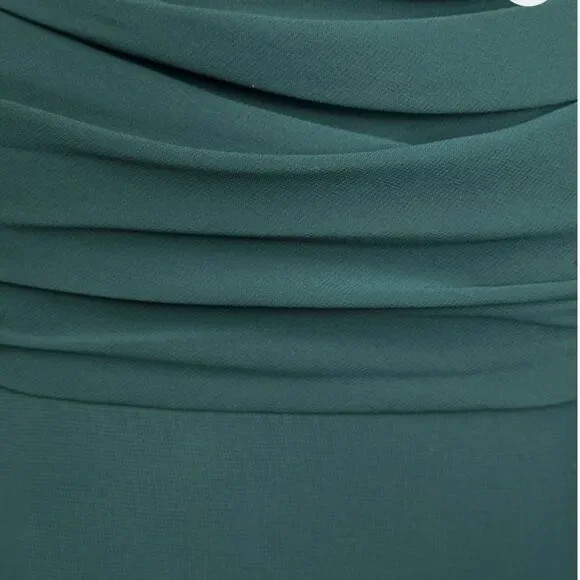 Captivated Emerald Green Cowl Neck Maxi Dress Women